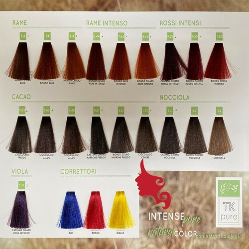 Tinta TK PURE NATURAL Colorazione senza Ammoniaca VEGAN 100 - 60 ml Diffitalia - Foto 39 di 51