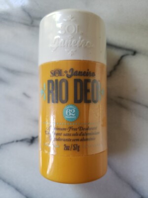 Rio Deo Aluminum-Free Deodorant by Sol de Janeiro Unisex 2 oz Deodorant SEALED 