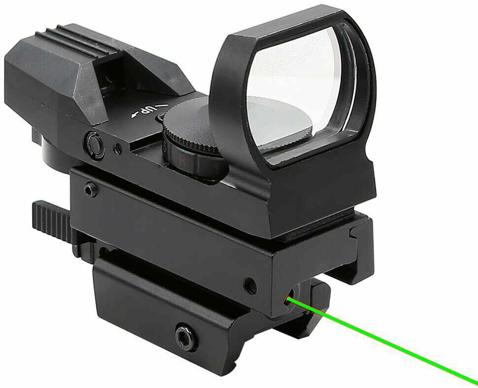 シークエンス8点 Rifle Dot Laser Sights Green Red Gun Optics Scope Reflex