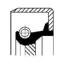 12011464B CORTECO Shaft Seal, power take-off for FIAT
