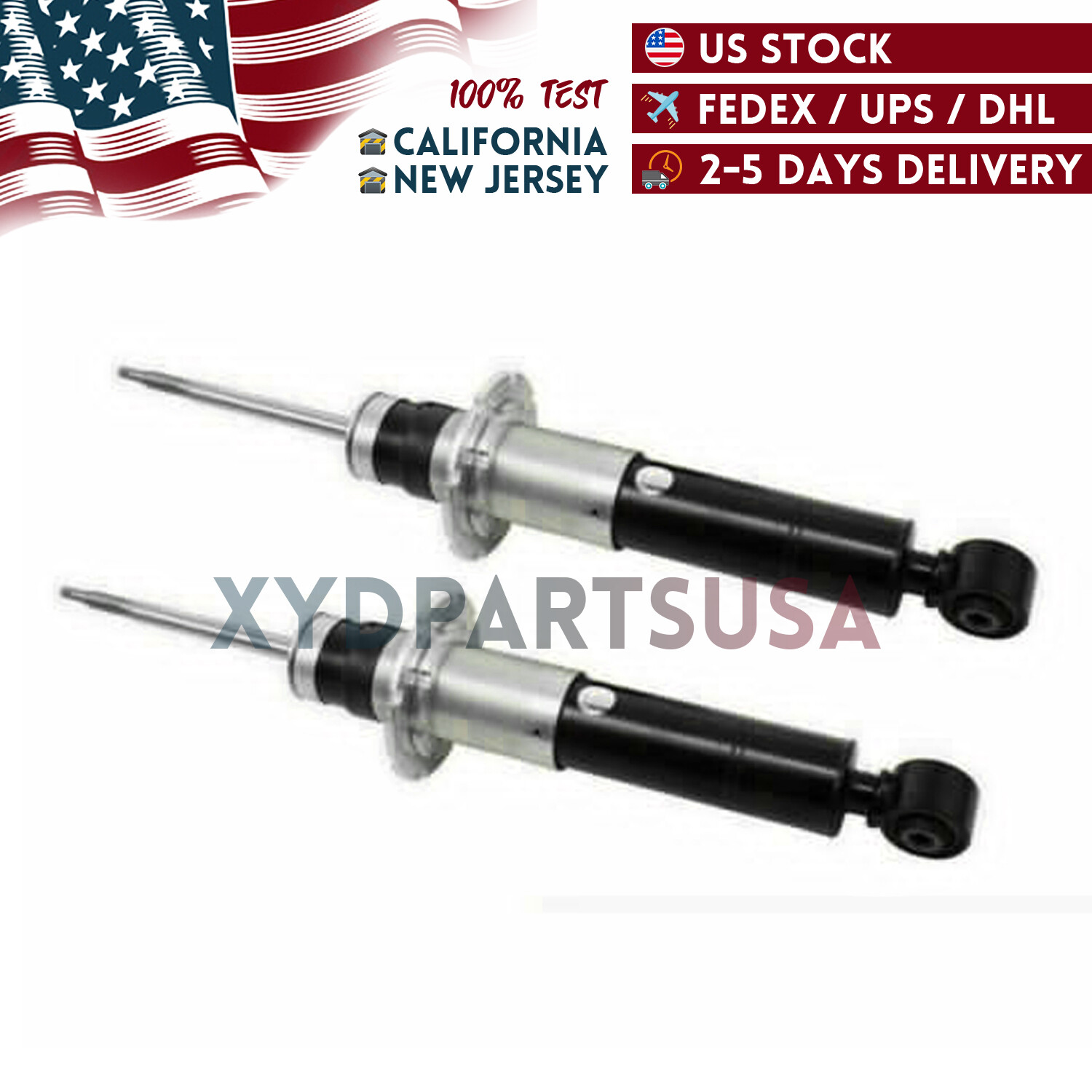 2X Rear Shock Absorber Struts w/MagneRide Fit Ferrari 458 Italia Spider 2010-15