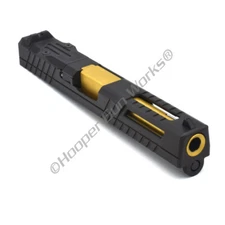 HGW Complete Upper for Glock 17 Apollo Black RMR Slide Tin Flush Ported Barrel