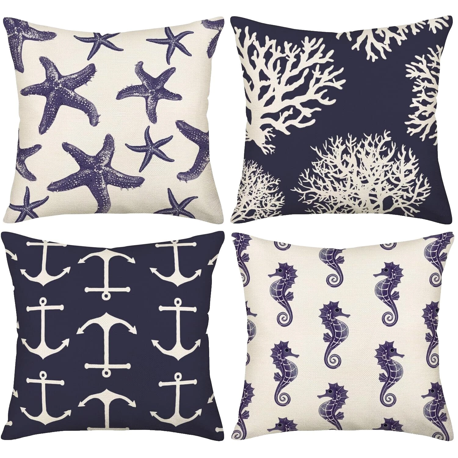 Подушки для украшения дома льняная смесь на спине подушки