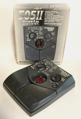 [W/box] Zoom 505  Guitar Multi Effects Pedal Processor Made In Japan free ship