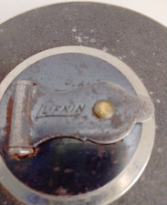 Antique Lufkin Tape Measure Reel Made In USA Industrial Tool Vintage