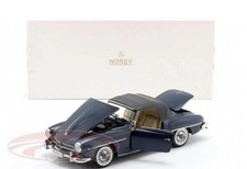 New Mercedes-Benz 190 SL Year 1957 blue 1:18 Norev Diecast Model Car
