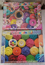 COLORFUL DONUTS  CUPCAKES Jigsaw Puzzle For Adults And Older Kids 1000 Piece