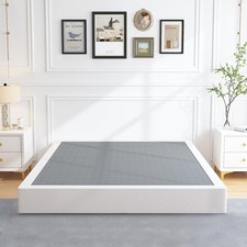 Queen Box Springs 9 Inch Mattress Foundation with Easy Clean Cover