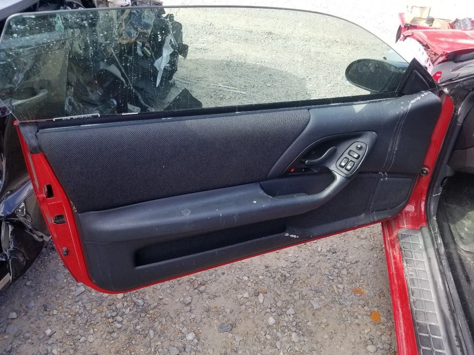 94 1994 CHEVY CAMARO Z28 DOOR TRIM PANEL FRONT LEFT DRIVER GRAY  - Image 2 of 4