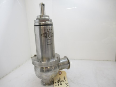 #ad KP3R 20 DPL Diamond Series Pressure Relief Valve 25psi with 2 in Triclamp Used $400.00