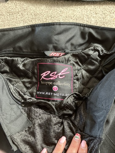 RST Waterproof Brooklyn Black Jeans Size XL (16) & Jacket 2XL (18) Biker Wear - Picture 4 of 18