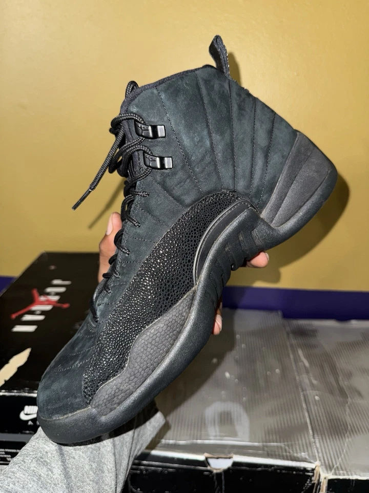 OVO x Air Jordan 12 Retro Negro TALLA 10 VNDS Foto 3 de 4