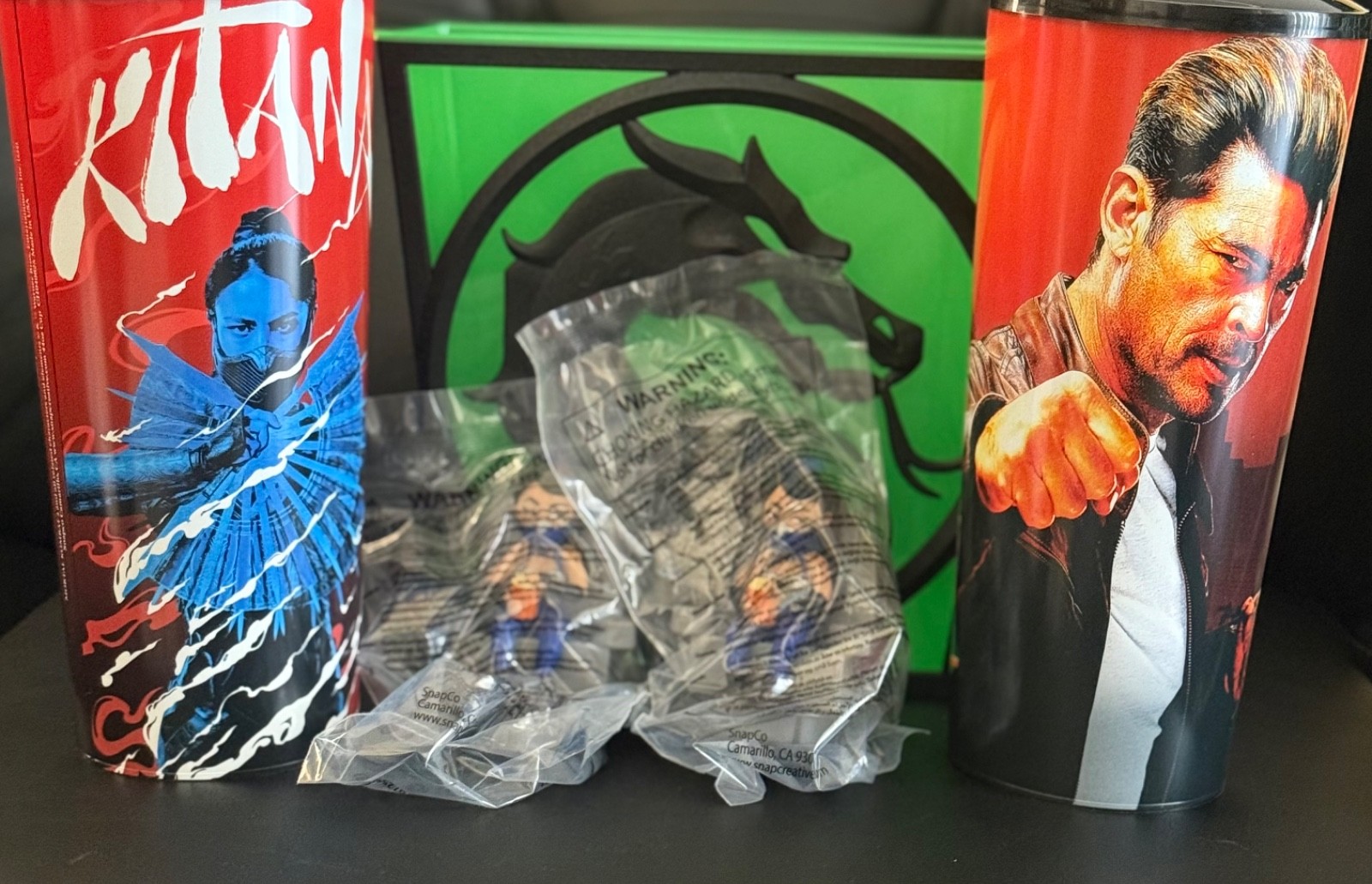 Mortal Kombat 2 REGAL EXCLUSIVE Popcorn Bucket & Cups W/Toppers Combo Bundle NEW