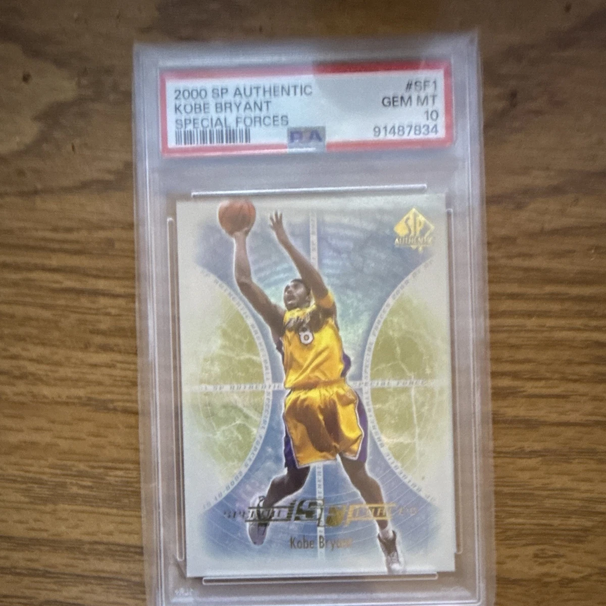 Kobe Bryant Professional Sports Authenticator (PSA) Basketball