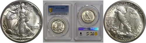 1944-D Walking Liberty Half Dollar   PCGS MS-65