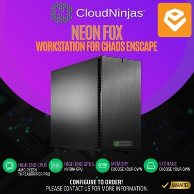 Cloud Ninjas Workstation Chaos Enscape Intel Core Ultra 7 265K NVIDIA RTX 5080