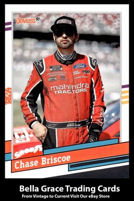 2024 Donruss Racing Chase Briscoe #117 Stewart-Haas Racing NASCAR