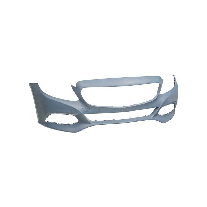 Pare-choc avant pour Mercedes Classe C W205 phase 1 2014-2018 en ABS noir à peindre
