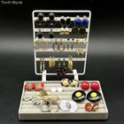 Vintage Costume Jewelry Lot 25 Pairs Clip On & Screw Back Earrings Mixed Styles