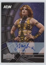 2025 Skybox Metal Universe AEW All Elite Wrestling Jamie Hayter #9 Auto 19fk