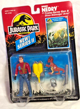Jurassic Park Series 2~Dennis Nedry w/Tranq-Spray Gun  Kenner 1993
