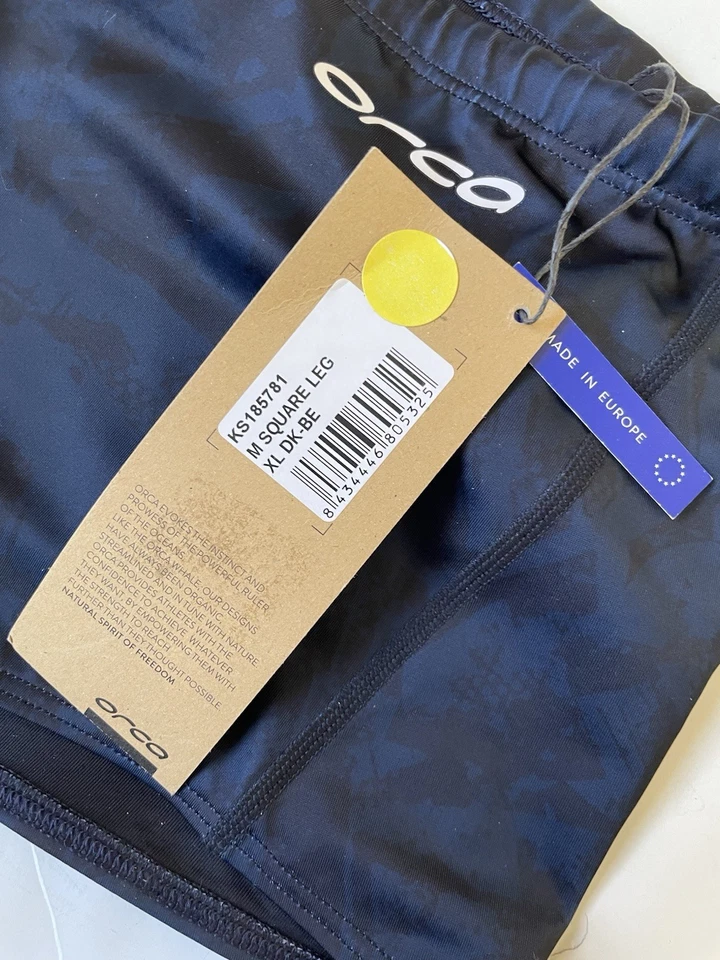 NUEVO Traje de baño Orca RS1 pierna cuadrada XL para hombre Foto 3 de 4