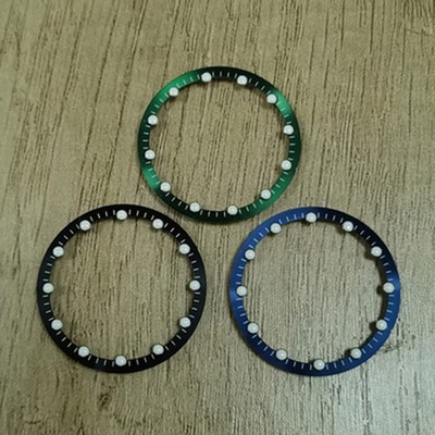 For NH70 Movement Watch Bezel Insert Ring Watch Inner Shadow Disc Bezel Modified