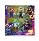 The Super Mario Mario galaxy movie figure Mario Yoshi exclusive bowser Jr&Luigi