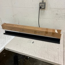 Modern Floating Wall Shelf 45" Matte Black