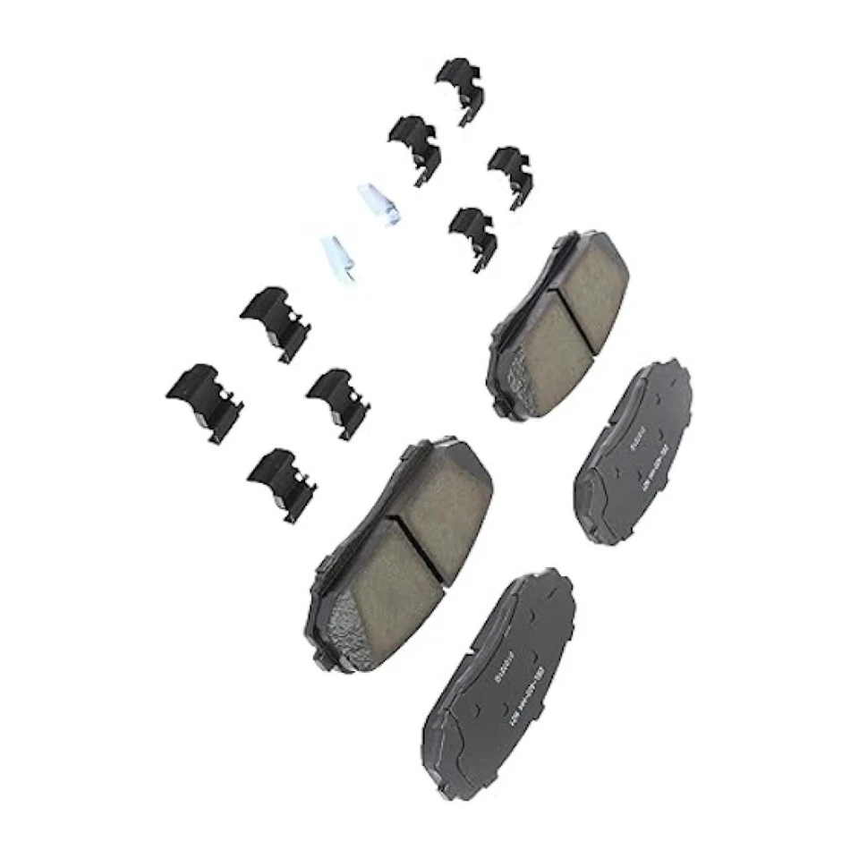 Pastillas de freno de disco delanteras ACDelco genuinas para Lincoln MKX 2011-2015 baja clasificación de polvo Foto 2 de 4