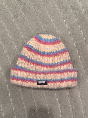 帽子 Supreme 23FW Loose stripe beanie Supreme Beanie Loose Stripe Fall Winter 2023 White Authentic | eBay