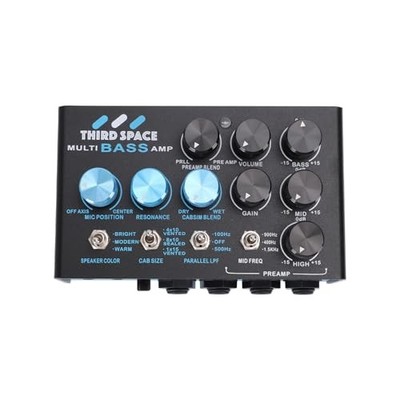 Pomya Bass Preamp Pedal 3 Band EQ Cab Simulator