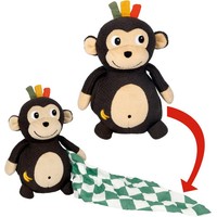 Kuscheltier Mit Schnuffeltuch - Affe