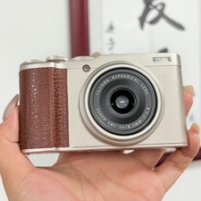 Fujifilm Fuji XF10 Digital Camera 24.2MP 4K Video Recording Built-in Wi-Fi Gold