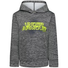 Under Armour BoyS UA Twist Graphic Hoodie 6 Castlerock NWT