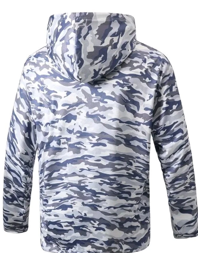 Camisa de pesca cubierta facial con capucha 3XL para hombre manga larga protección UV máscara facial $39 Foto 2 de 4