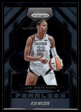 A'ja Wilson 2025 Panini Prizm WNBA Fearless Card #3