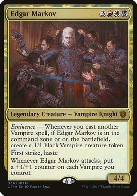 Edgar Markov *FOIL* (Excellent) | MTG | Magic The Gathering