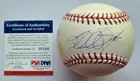 Khalil Greene Signed Auto OML Baseball PSA COA Clemson Padres Cardinals
