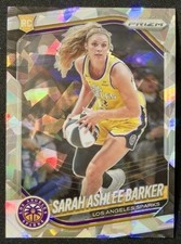 Sarah Ashlee Barker 2025 Panini WNBA Prizm Cracked Ice #31 (RC)