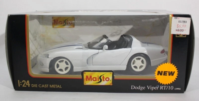 Maisto Dodge Viper RT/10 Contemporary Manufacture Diecast Cars for