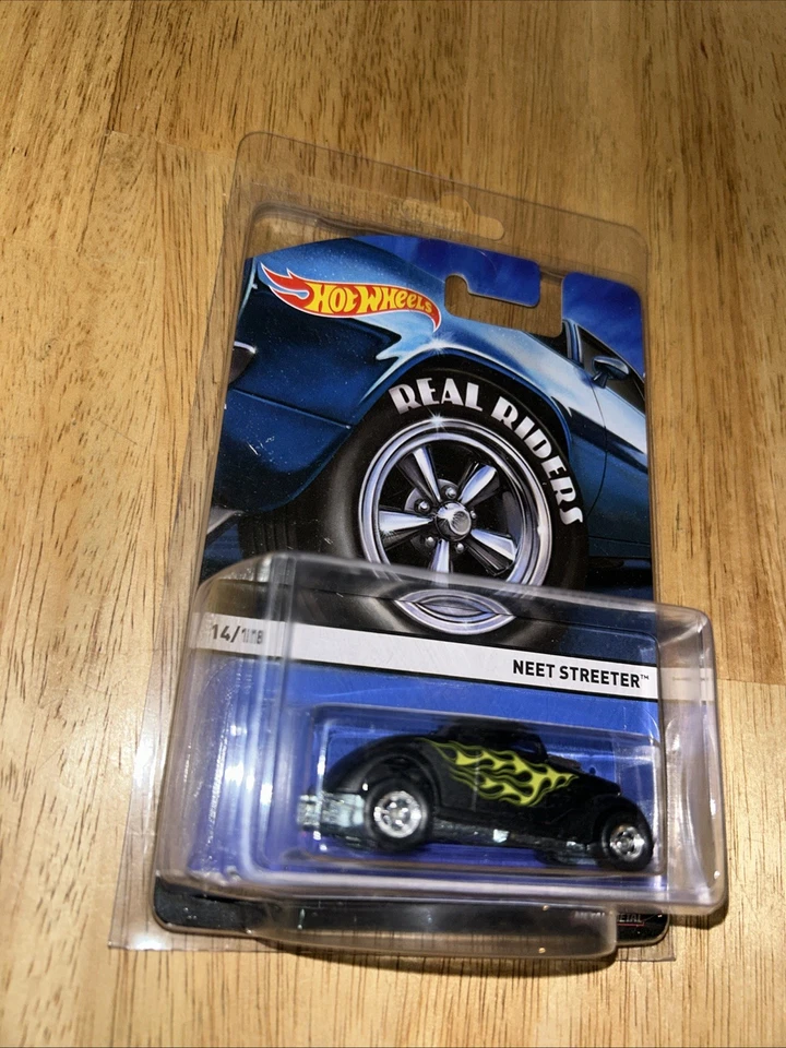 Hot Wheels Real Riders Metal (2014) Neet Streeter Black Car Toy 14/18 - Image 3 of 4