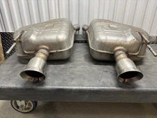 EXHAUST MUFFLERS LEFT and RIGHT 2018’ to 2023’ CHEVY TRAVERSE 3.6L “CUT PIPE”