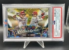 2023 Topps Cosmic Chrome SHOHEI OHTANI & TROUT GOLD Star Clusters /50 PSA 10