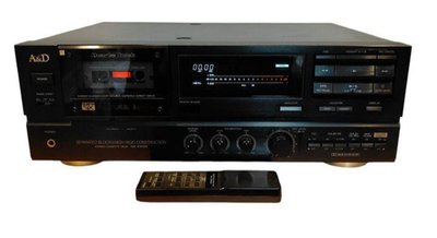 AKAI A&D GX-Z9100 3-Head Stereo Cassette Deck Super GX Black Japan