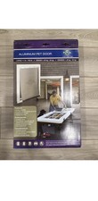 PetSafe White Aluminum Large Pet Door for Entry Door Installation