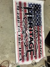 Heritage Made in the USA American Flag Banner US Flag Patriotic Decoration