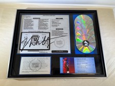 Kanye West 48th Grammy Awards Plaque 16x20 Cadillac Escalade Facsimile Auto DS56