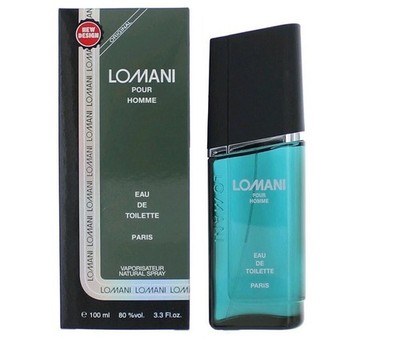 Lomani Pour Homme Men 3.3 oz / 100 ml Eau De Toilette Spray New in Box Sealed
