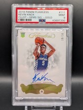 2018 Flawless Gem Signature Gold Kevin Knox #10/10 PSA 9 - Kentucky Wildcat